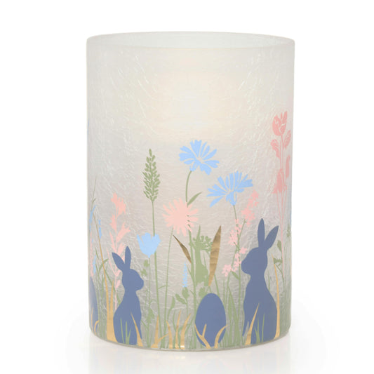 Easter Bunny Jar Candle Holder (S7K5Q)