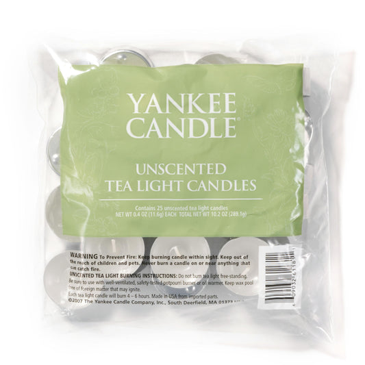 Unscented Tea Light Candles (S7QPP)