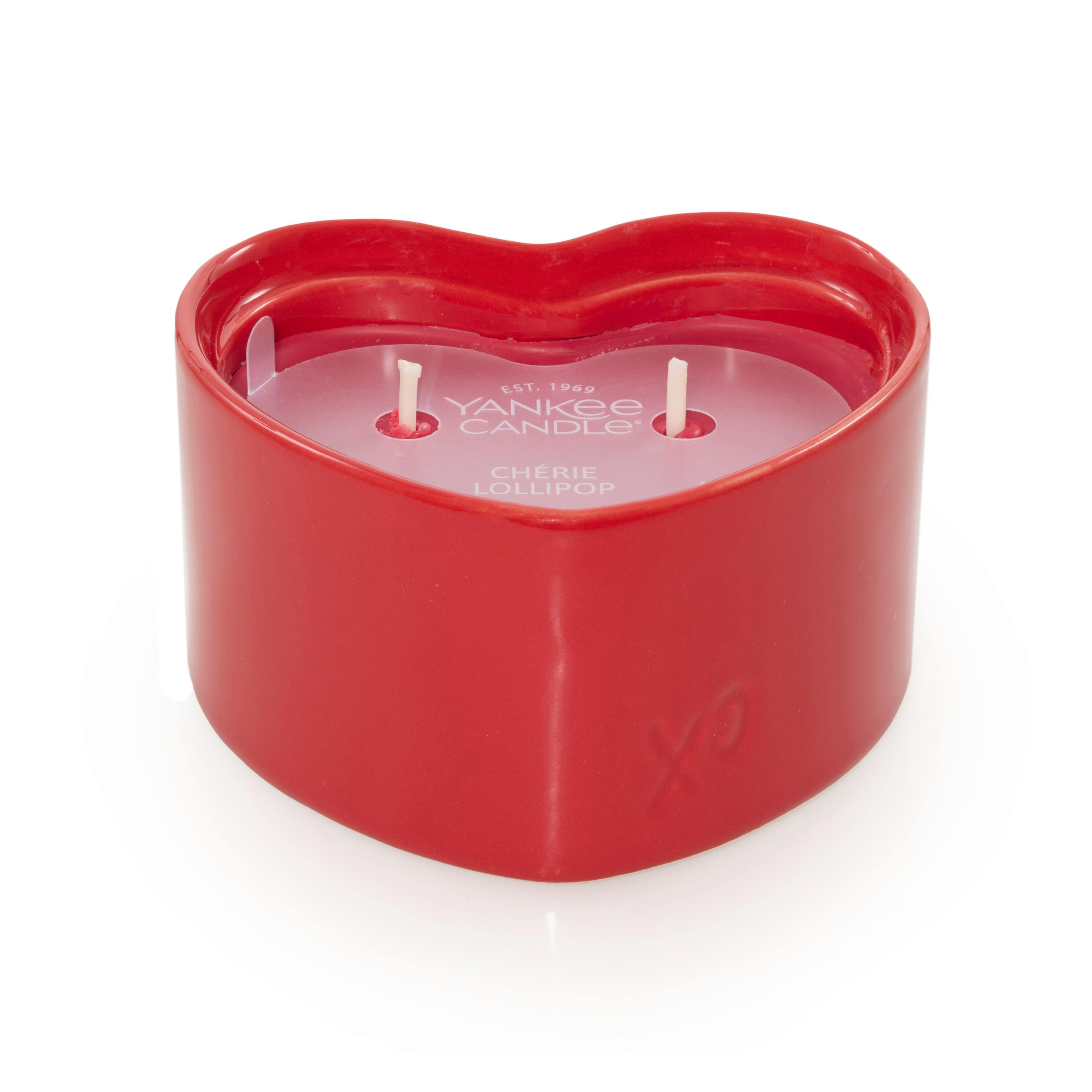 Chérie Lollipop Heart Candle (S7DDD)
