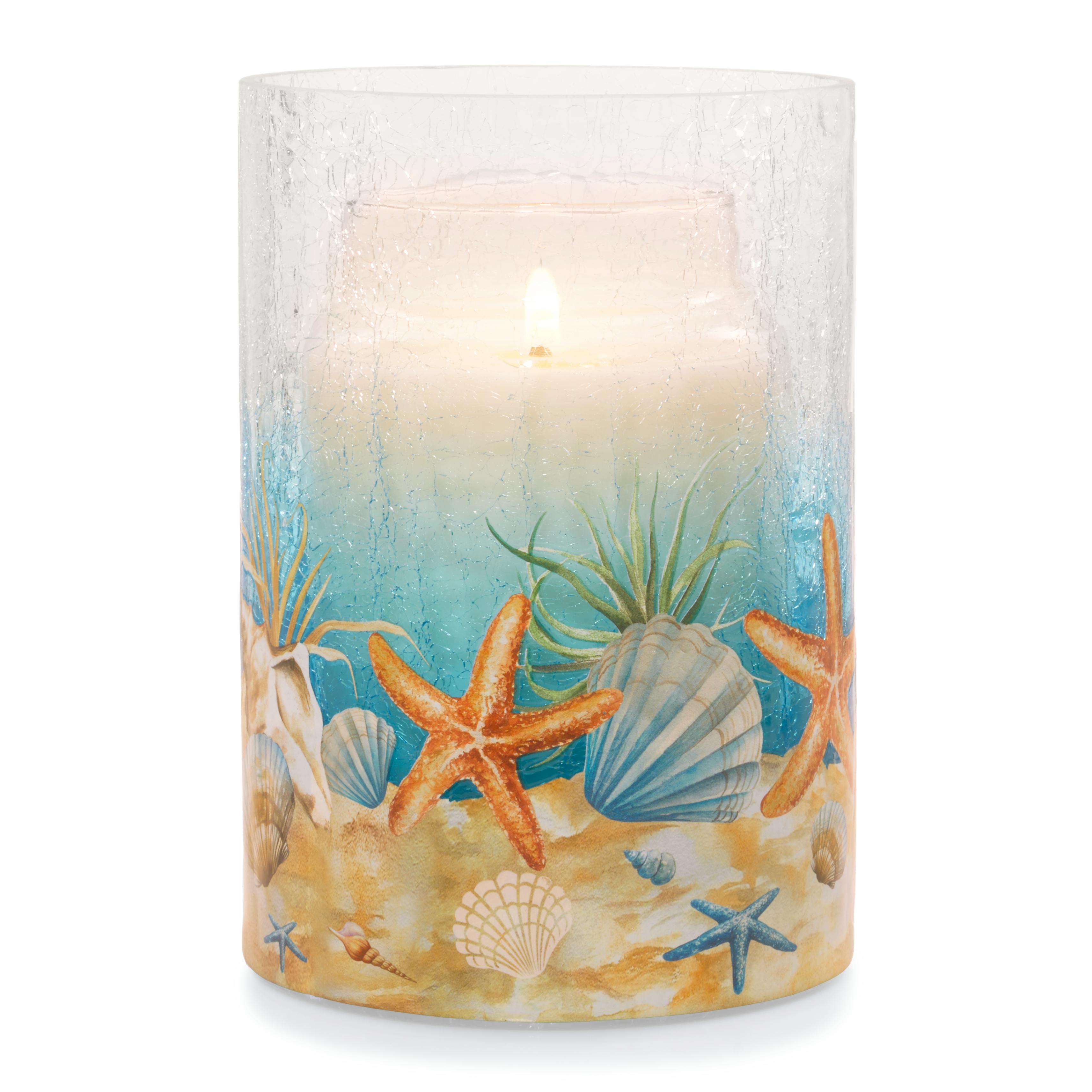 Coastal Jar Candle Holder (S7P6E)