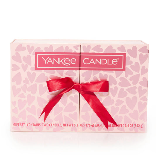 Love Is in the Air Fluted Candles Gift Set (S72SG)