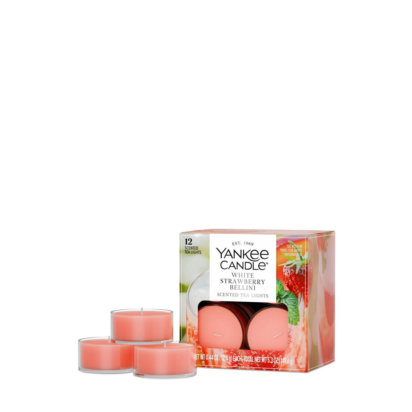 White Strawberry Bellini Select 3-0131