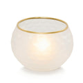 Frosted Honeycomb Tea Light Candle Holder (S7E75)